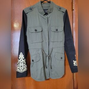 Sanctuary Embroidered Utility Jacket